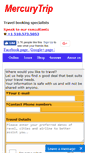 Mobile Screenshot of mercurytrip.com